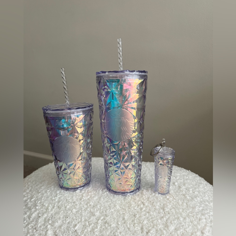 Starbucks iridescent tumblers